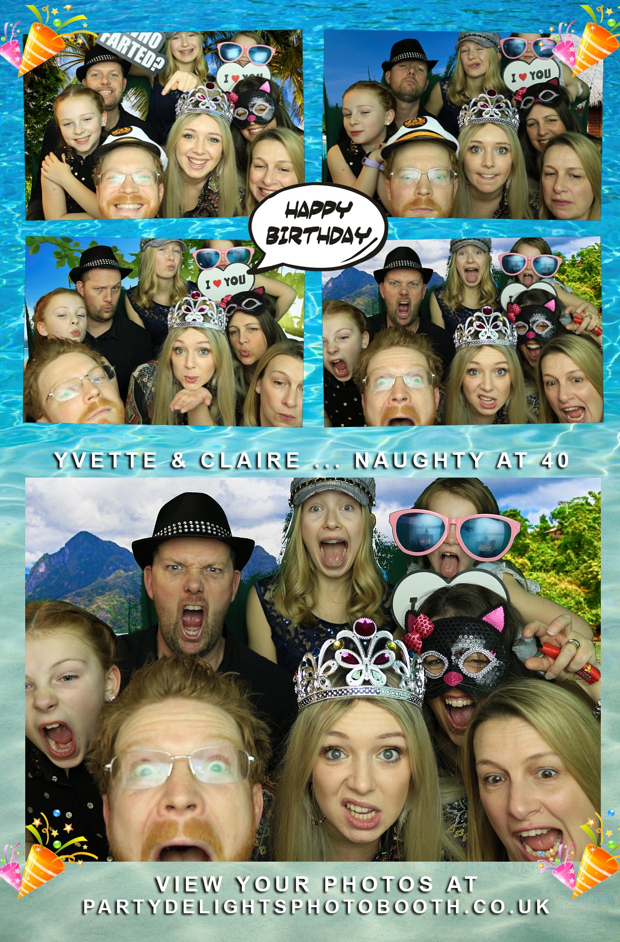 Yvette and Claire’s 40th birthday! - Prints | View more photos from the event at gallery.partydelightsphotobooth.co.uk/u/PartyDelightsPhotoBooth/Yvette-and-Claire’s-40th-birthday-Prints